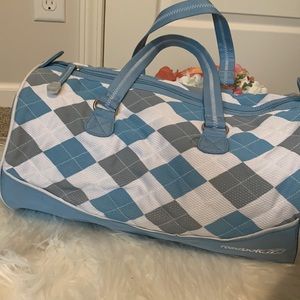 Argyle small duffel bag